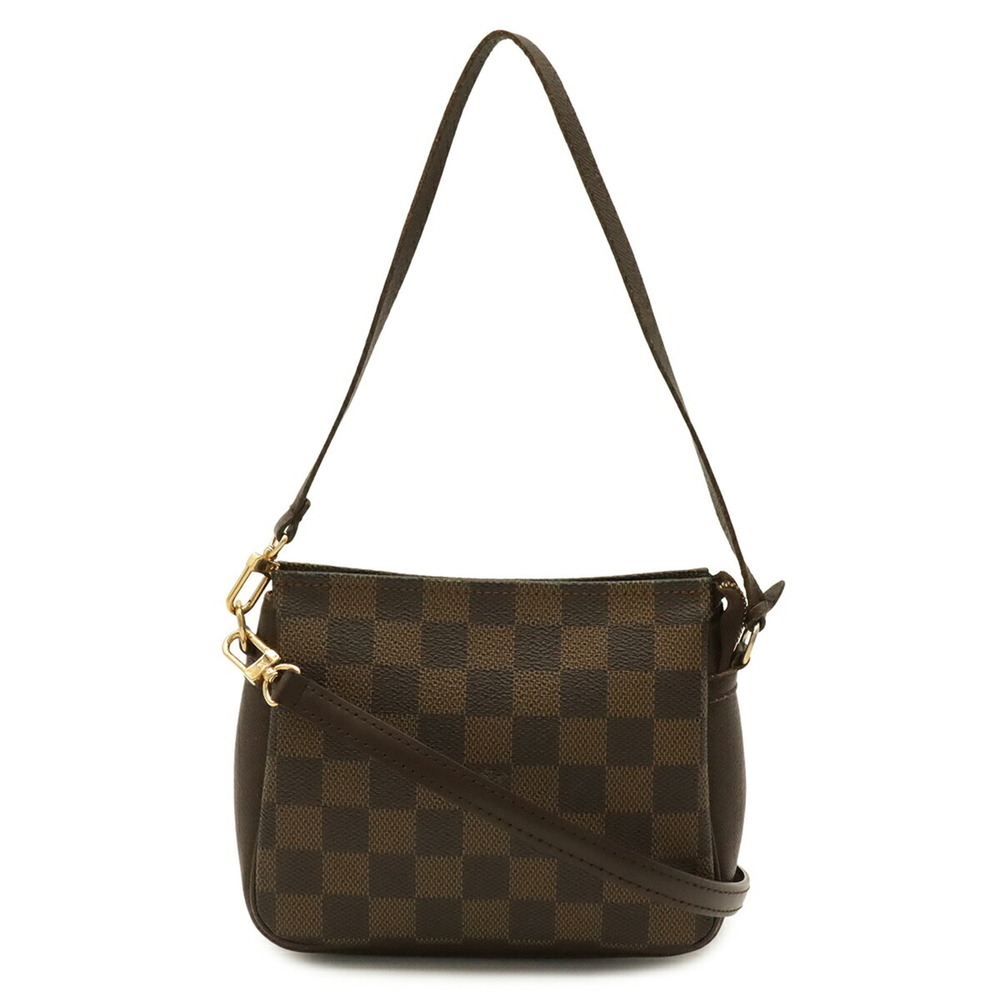 LOUIS VUITTON Damier Trouse Makeup Handbag Pouch Shoulder Bag Pochette N51982